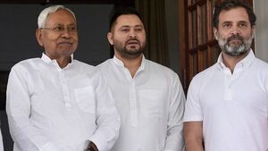 Image of: Bihar 2025: Old-Guard NDA Faces Tejashwi’s Mahagathbandhan & Prashant Kishor’s JSP