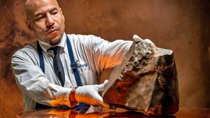 Image of: Record-Breaking Martian Meteorite Fetches $5.3M at Sotheby’s