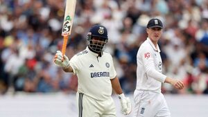 Image of: Rishabh Pant’s Witty Reply to Harry Brook’s Fastest Century Sledge at Edgbaston Test