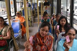 Image of: Delhi Launches Free Bus Rides for Women with New Smart Card Initiative