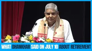 Image of: Vice President Dhankhar’s Insights on Retirement Shared on July 10