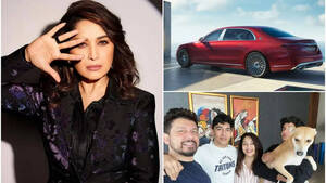 Image of: Madhuri Dixit’s Luxurious Mumbai Home Worth Rs 48 Crore Features MF Husain Art and Private Cinema