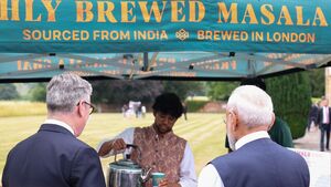 Image of: “From One Chaiwala to Another”: The Viral Chai Moment with PM Modi in the UK