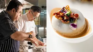 Image of: Star Chefs Manish Mehrotra and Raymond Wong Unite for a One-of-a-Kind Mumbai Dinner