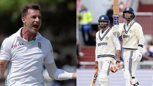 Image of: Dale Steyn Criticizes Jadeja and Sundar for Chasing Personal Milestones Over Sportsmanship