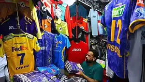 Image of: Security Manager Arrested for Stealing 261 IPL Jerseys Worth Rs 65 Lakh from Wankhede Stadium