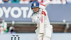 Image of: Gill’s Epic Double-Ton Powers India to 336-Run Triumph