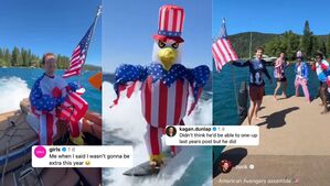 Image of: Mark Zuckerberg’s July 4 Surfing Stunt Sparks Viral Reactions