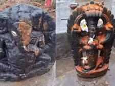 Image of: Shivamogga Vandalism: Ganesha and Naga Idols Desecrated, BJP-Congress Tensions Rise