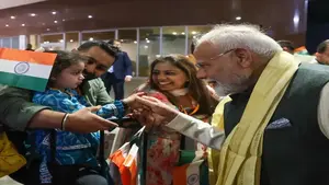 Image of: PM Modi Receives Grand Welcome at BRICS Summit in Brazil