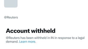 Image of: India Blocks Reuters, TRT World, and Global Times X Accounts Amid Legal Uncertainty