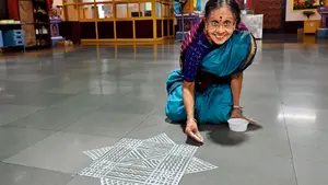 Image of: How Tamil Mumbaikars are Preserving the Traditional Art of Kolam Making