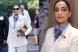Image of: Sonam Kapoor Shines with Perfect Tennis Score at Wimbledon 2025 Final