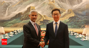 Image of: Jaishankar Meets Chinese VP, Signals Diplomatic Reset