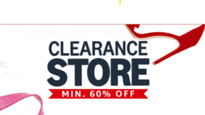 Image of: Amazon Clearance Store Offers Minimum 60% Off on Apparel, Shoes, Jewellery, and More