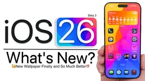 Image of: iOS 26 Beta 3 Arrives with Refined Liquid Glass & New Lock‑Screen Animations
