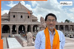 Image of: Japanese Ambassador Keiichi Ono Visits Ayodhya, Offers Prayers at Ram Janmabhoomi Temple
