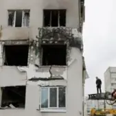 Image of: Ukraine Reports Massive Russian Drone and Missile Assault