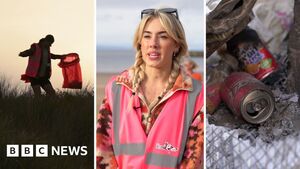 Image of: Community Cleans Up 433kg of Rubbish from Coney Beach