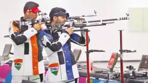 Image of: India Dominates at the Asian Shooting Championship