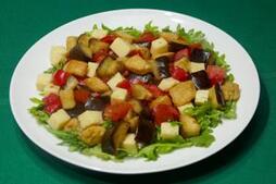 Image of: Refreshing Summer Eggplant Salad Recipe