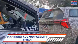 Image of: Mahindra XUV700 Facelift Caught Testing Ahead of Indian Launch