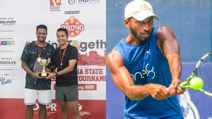 Image of: Spandan PV Wins Double Gold, Rishi Reddy Secures Singles Title at PRO40 Pickleball