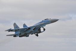 Image of: Russia Allegedly Shoots Down Ukrainian Su-27 Fighter Jet