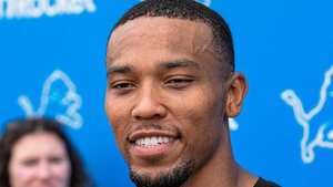 Image of: Amon-Ra St. Brown Praises Lions Defense After Stellar Performance vs. Dolphins
