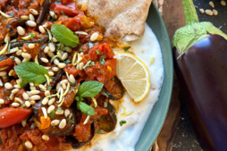 Image of: Eggplant & Tomato Borani: A Vibrant, Nutritious Delight
