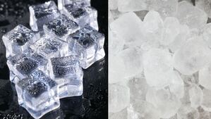 Image of: Clear vs Cloudy Ice Cubes: Understanding the Difference