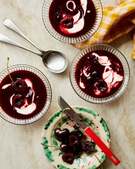 Image of: José Pizarro’s Chilled Cherry and Tempranillo Soup Recipe
