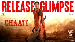 Image of: Prabhas Unveils Sneak Peek of Anushka Shetty's 'Ghaati'