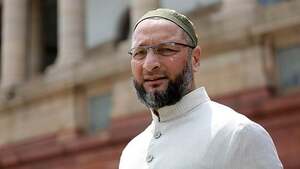 Image of: AIMIM Leader Asaduddin Owaisi Backs Justice B Sudershan Reddy for VP Polls