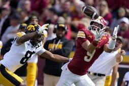Image of: Matt Campbell's Words of Encouragement to Kicker Kyle Konrardy