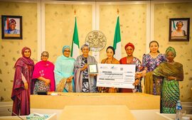 Image of: First Lady Tinubu Launches RHI Green Nigeria Challenge as Enugu Wins N100m Award