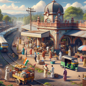 Image of: Mizoram Celebrates Historic Launch of First Rajdhani Express