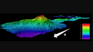 Image of: Massive Underwater Mountain on Pacific Seafloor Mapped for First Time