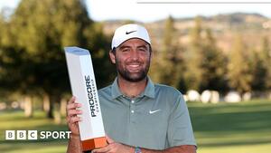 Image of: Scottie Scheffler Triumphs at Procore Championship Ahead of Ryder Cup