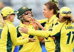 Image of: Litchfield Shines with 88 as Australia Claims Victory Over India in ODI Opener