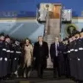 Image of: Donald Trump's Charming First Words to Melania Upon Arrival in the UK