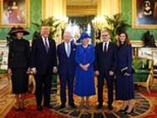 Image of: Trump's UK State Visit: A Day of Diplomatic Engagements