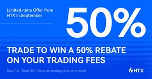 Image of: HTX Launches September Promotion with Up to 50% Rebate on Spot Trading Fees