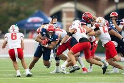 Image of: Spiders Triumph Over VMI in Rain-Delayed Home Opener