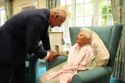 Image of: King Charles Engages with the World's Oldest Person