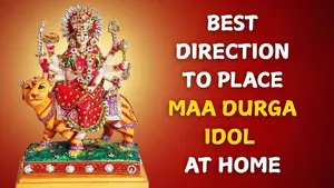 Image of: Shardiya Navratri 2025: Ideal Placement for Maa Durga Idol at Home