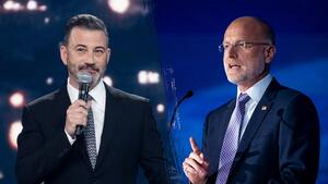 Image of: Jimmy Kimmel Critiques FCC Chair on Free Speech in Late-Night Return