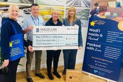 Image of: Wrexham Company Supports Local Cancer Charity with Generous Donation