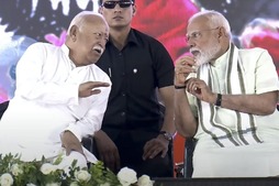 Image of: PM Modi Celebrates RSS's Centenary in Mann Ki Baat, Emphasizes National Spirit