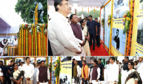 Image of: Odisha Assembly Commemorates Mahatma Gandhi with Tributes and Exhibits